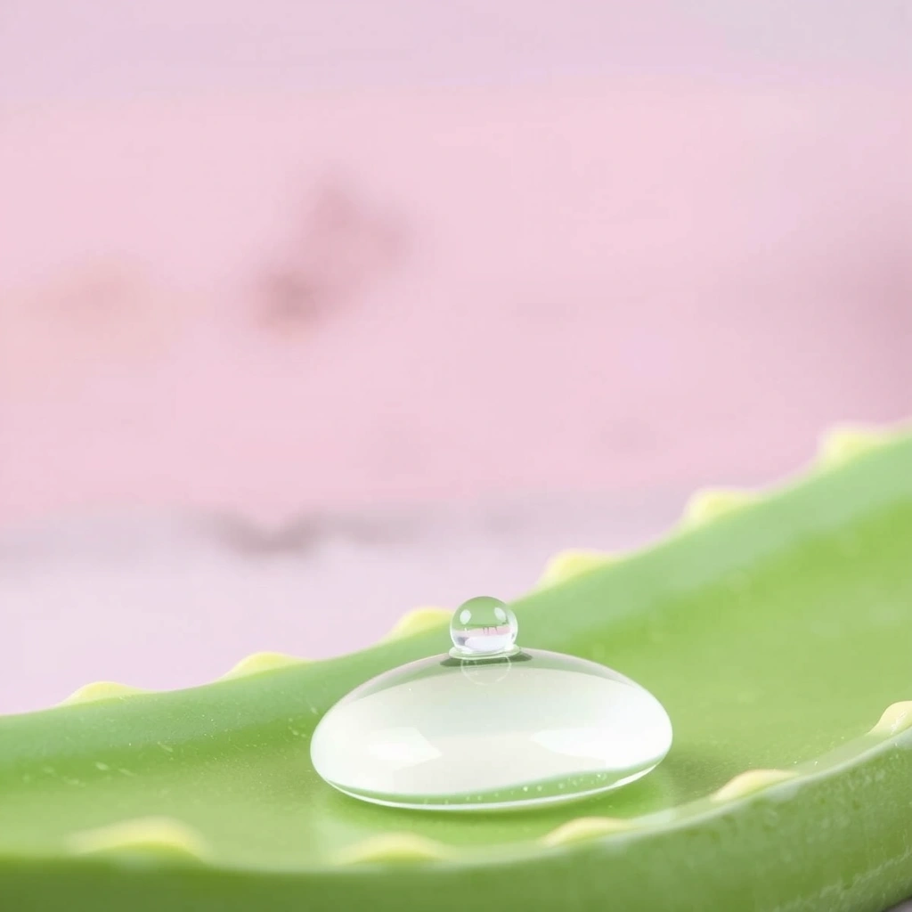 Aloe Vera plant with gel